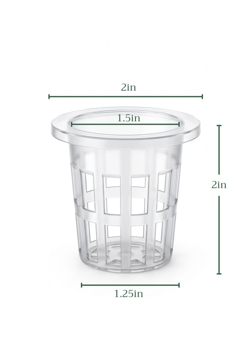 Greenly Grove Net Pots - 25 Pack